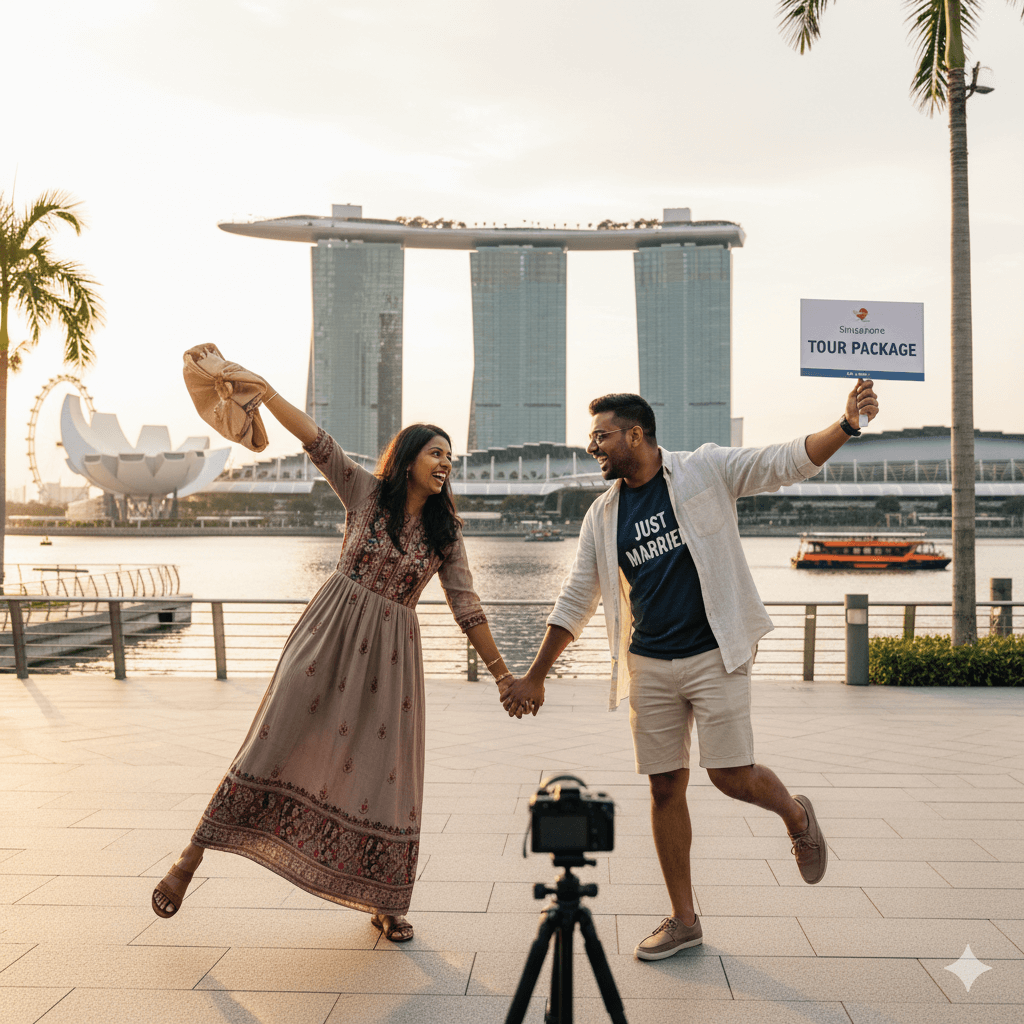 4 Nights Singapore Tour Package for HoneyMoon Couples
